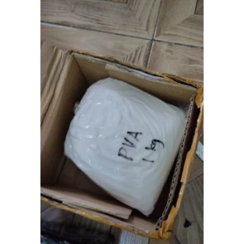 PVA / POLYVINYL ALKOHOL / POLIVINIL ALCOHOL Powder kemasan 1 kg