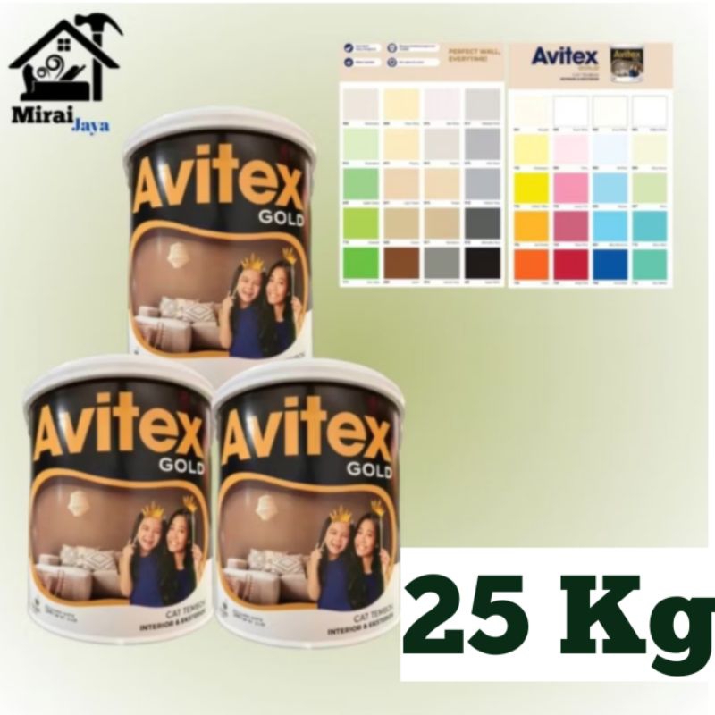 Avitex Gold 25 Kg Ready Semua Warna