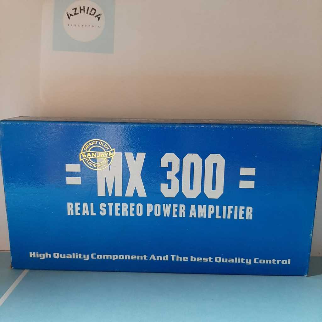 MX 300 Real Stereo Power Amplifier