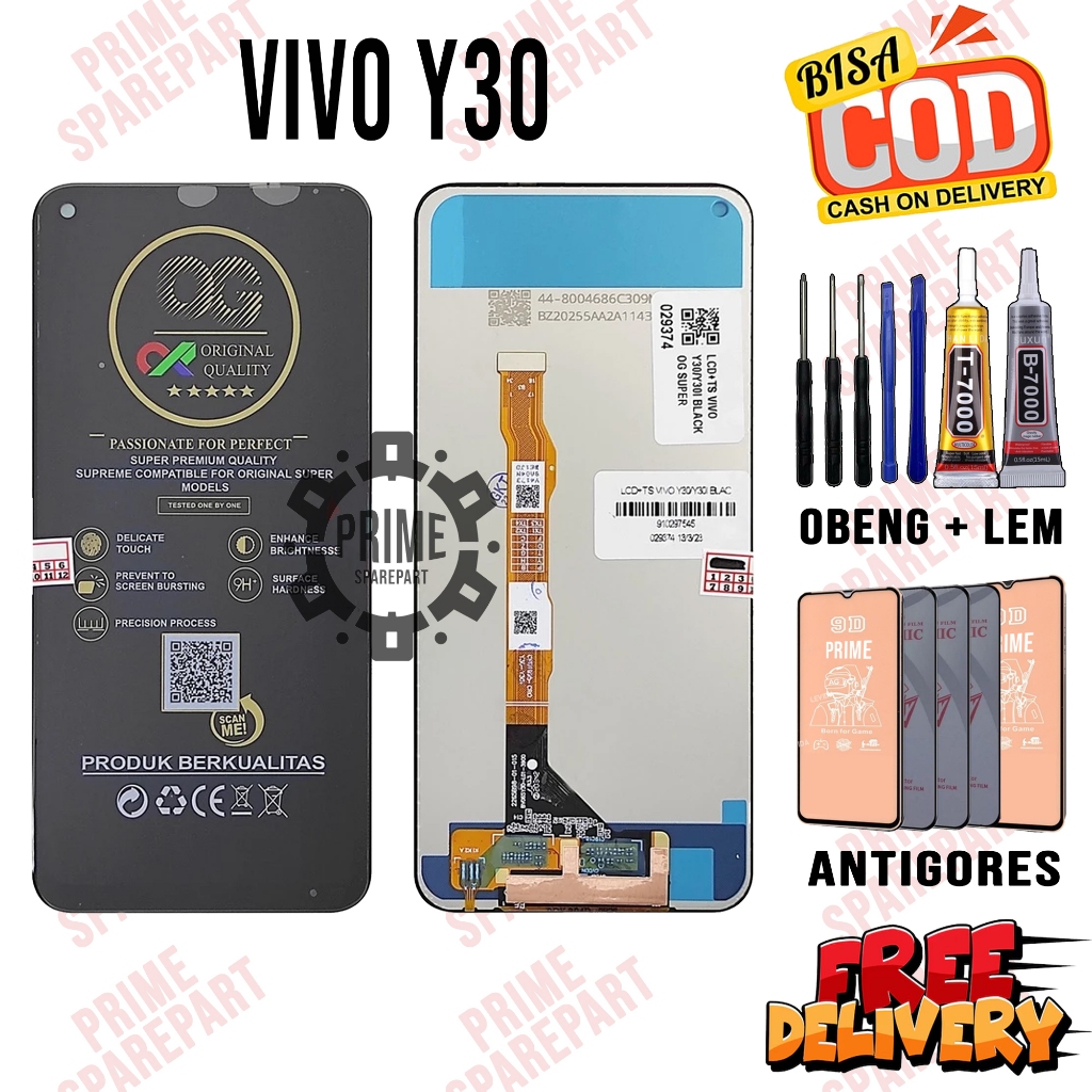 Lcd Touchcsreen VIVO Y30 Original Oem Lcd VIVO Y30 Fullset