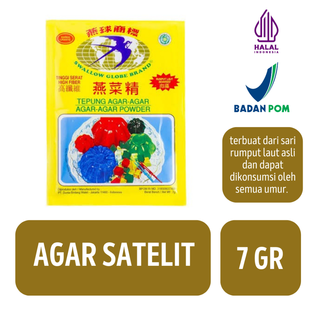 

Agar Agar Satelit [7GR]