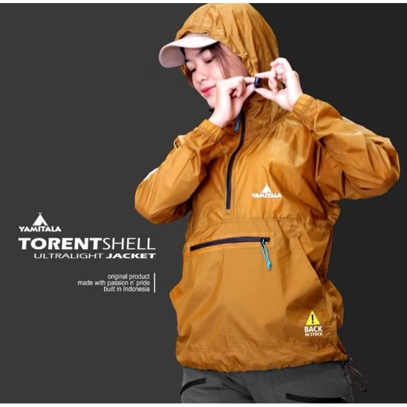 Yamitala Jaket Outdoor Torentshell Ultralight