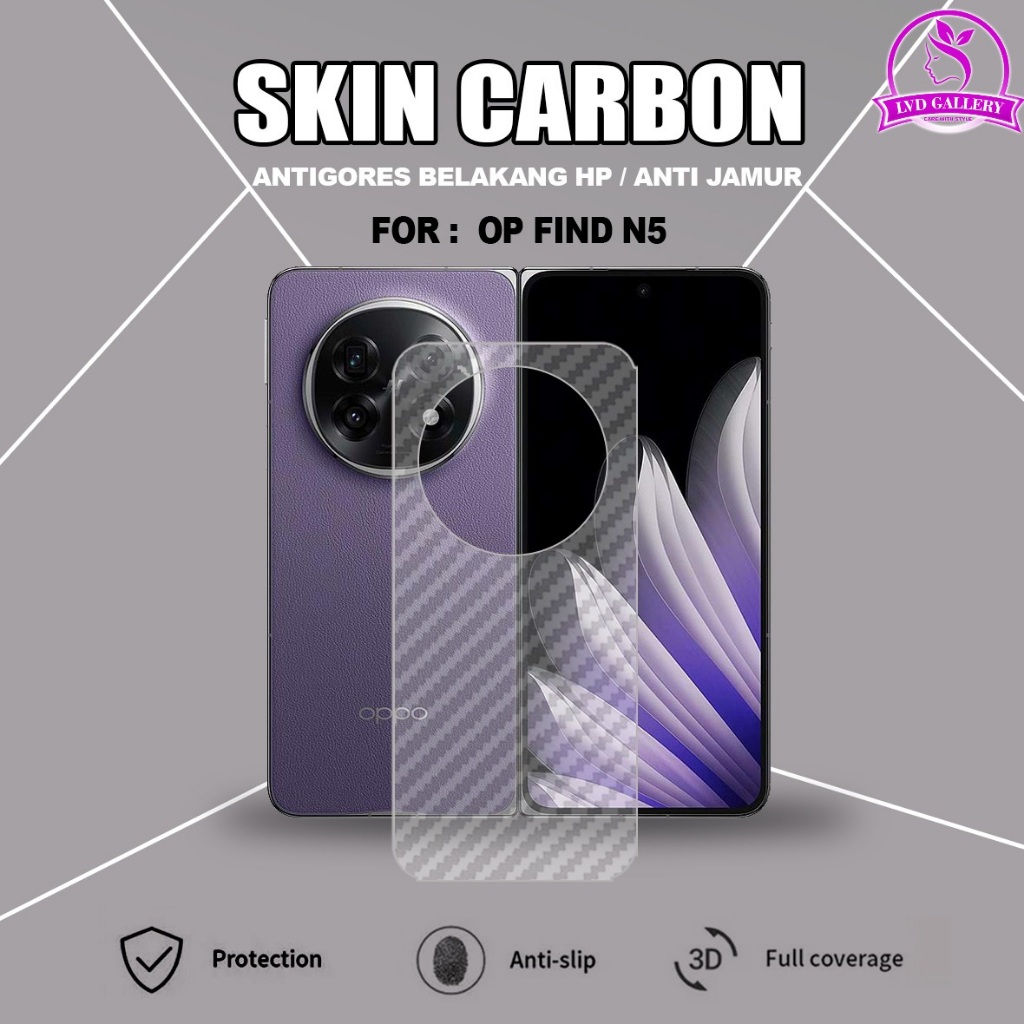 Oppo Find X8 Oppo Find X8 Pro Oppo Find N5 Transparan Garskin Anti Gores Belakang  Oppo Find X8 Oppo