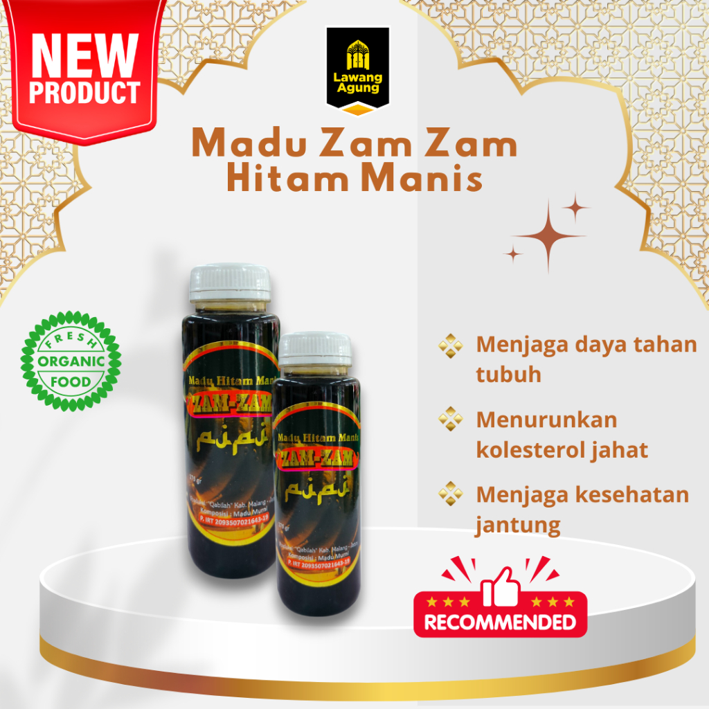 

MADU ZAM ZAM HITAM MANIS