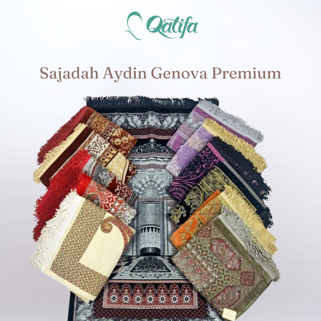 QATIFA Sajadah Turki Premium Aydin Genova