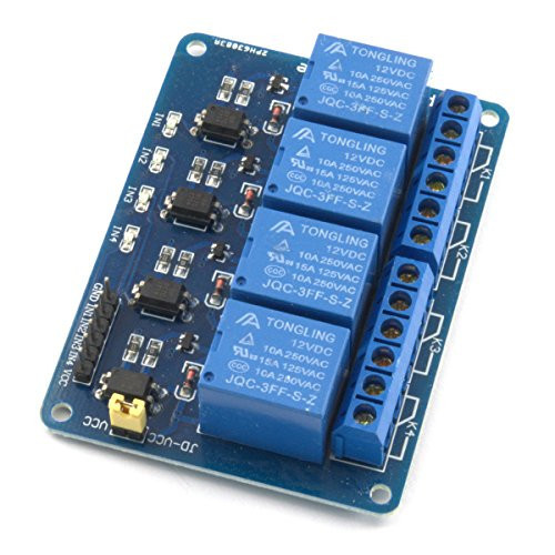 Modul Relay 12V 4 Channel Relay Module Modul Relay 4 Channel 12 Volt