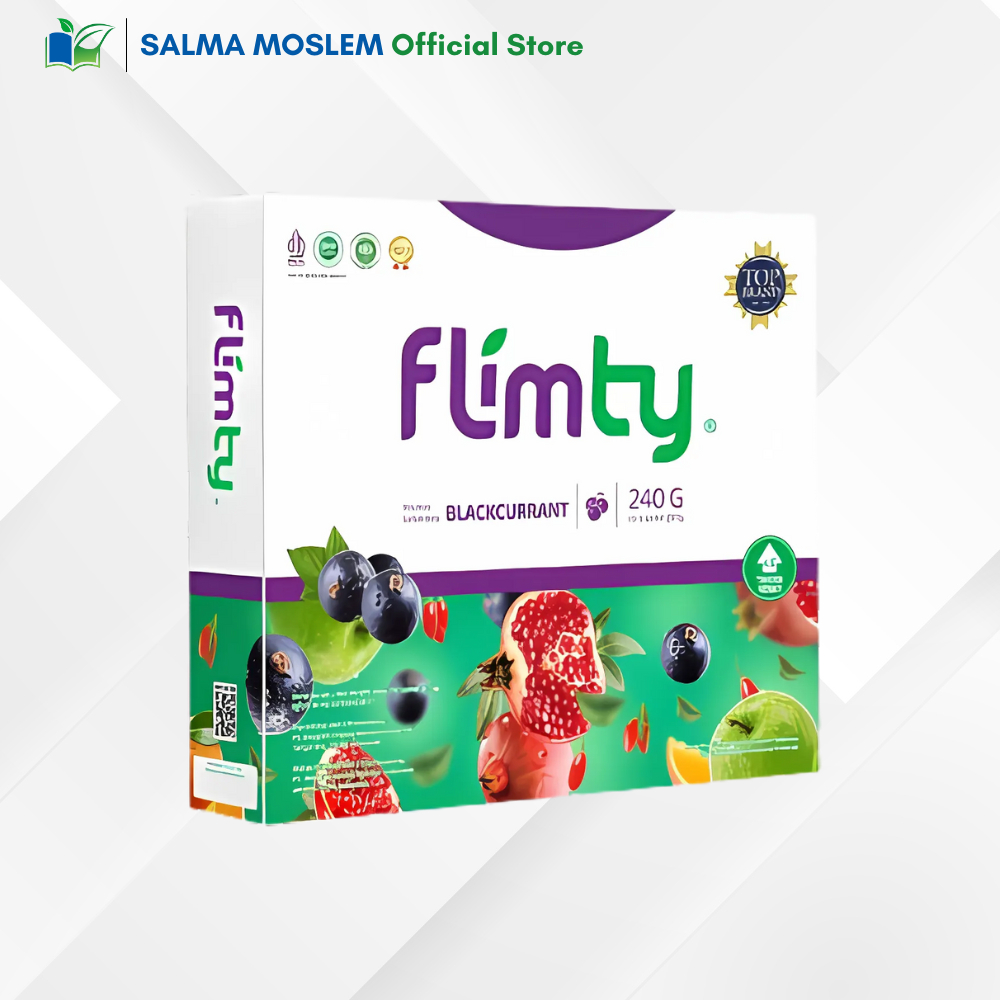 Flimty 16 Sachet blackcurrant raspberry manggo | ORIGINAL 100% LANGSUNG DARI PRODUSEN FIBER HERBAL D