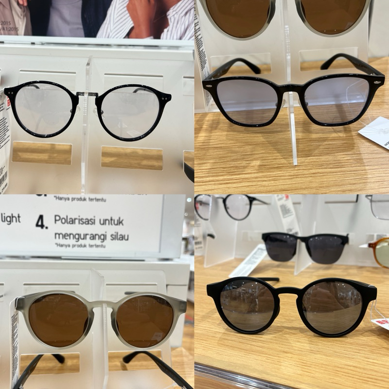Kacamata uniqlo UV protection uniqlo unisex