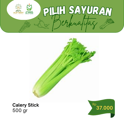 

SAYURAN CALERY STICK BATANG SELEDRI PER 500 GRAM
