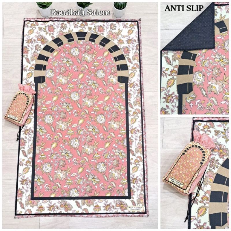 SAJADAH TRAVEL ANTI SLIP JUMBO| SAJADAH TRAVELING POUCH ANTI SLIP | SAJADAH TRAVEL BESAR