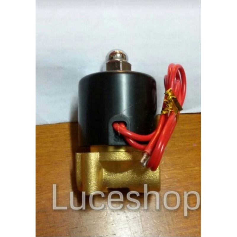 solenoid valve angin air kompresor udara 1/4