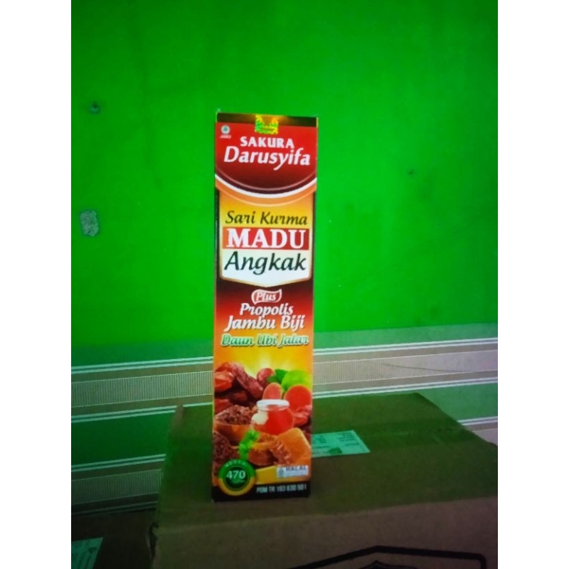 

Sari Kurma Madu Angkak Darusyifa Plus Propolis 470g