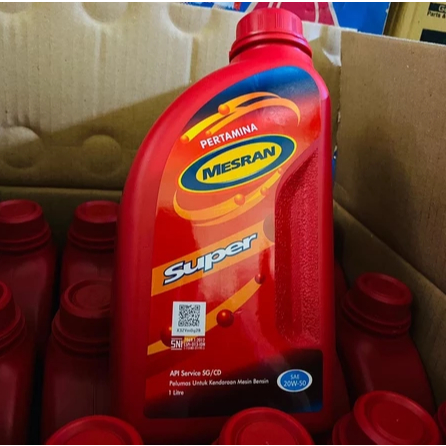 OLI MOTOR MESRAN SUPER 20W-50 1Liter