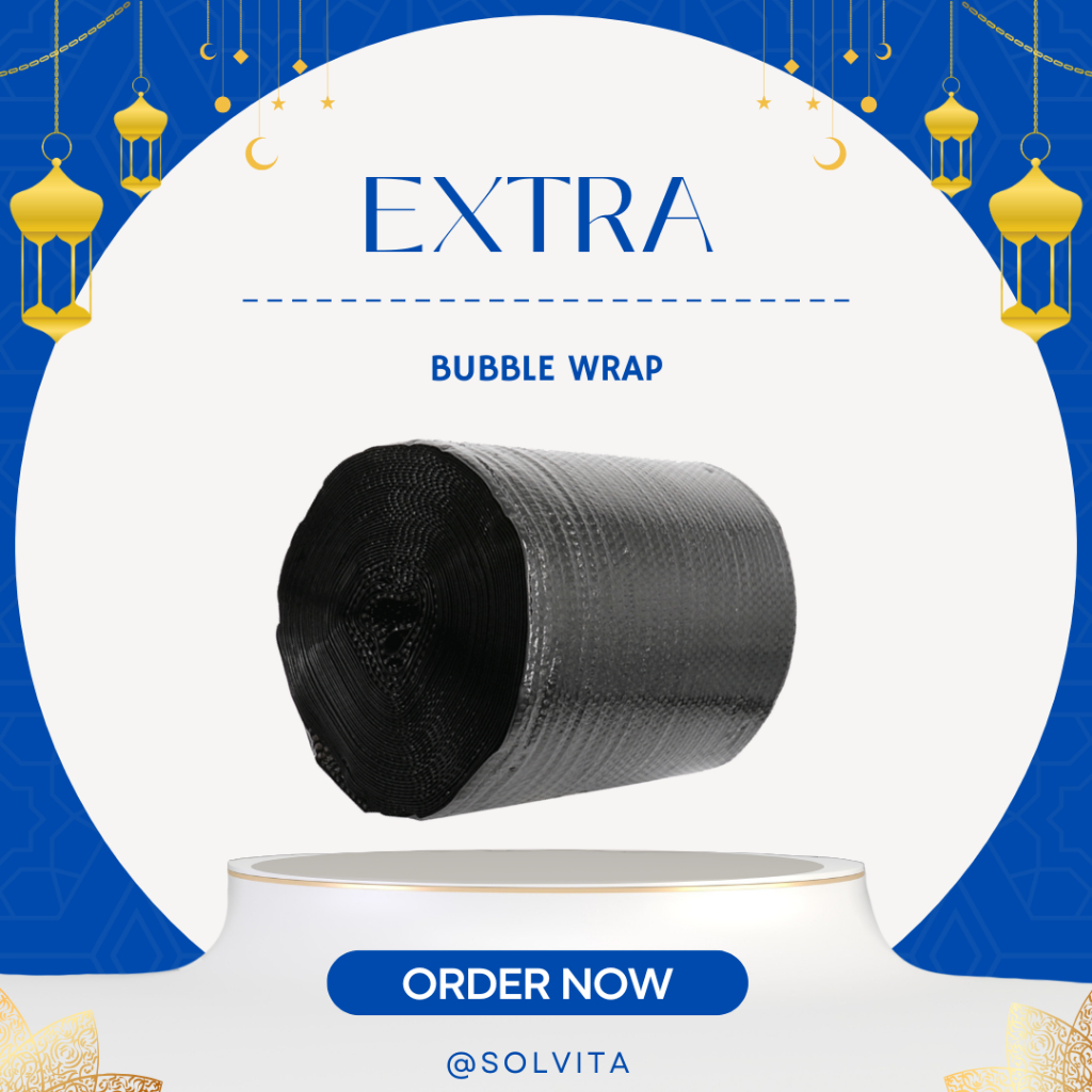 

Bubble wrap extra protection