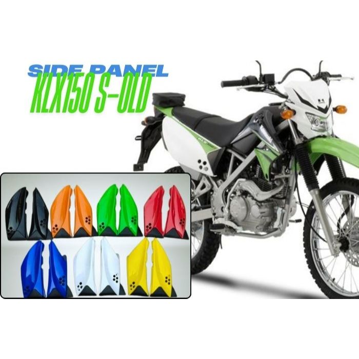 Sayap Jok KLX, Side Panel KLX150, Cover Body Belakang KLX 150 S L - old lama
