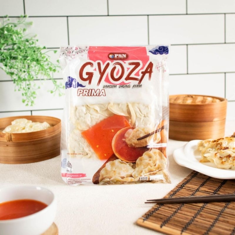 

FROZEN Gyoza Daging Ayam 250gr Frozen Food Prima PSN