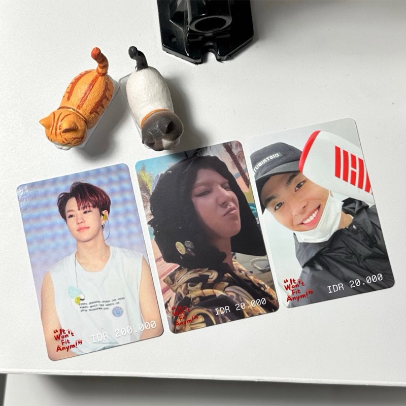 pc photocard kpop mino POB night ver, june ikon lightstick konbat 2023
