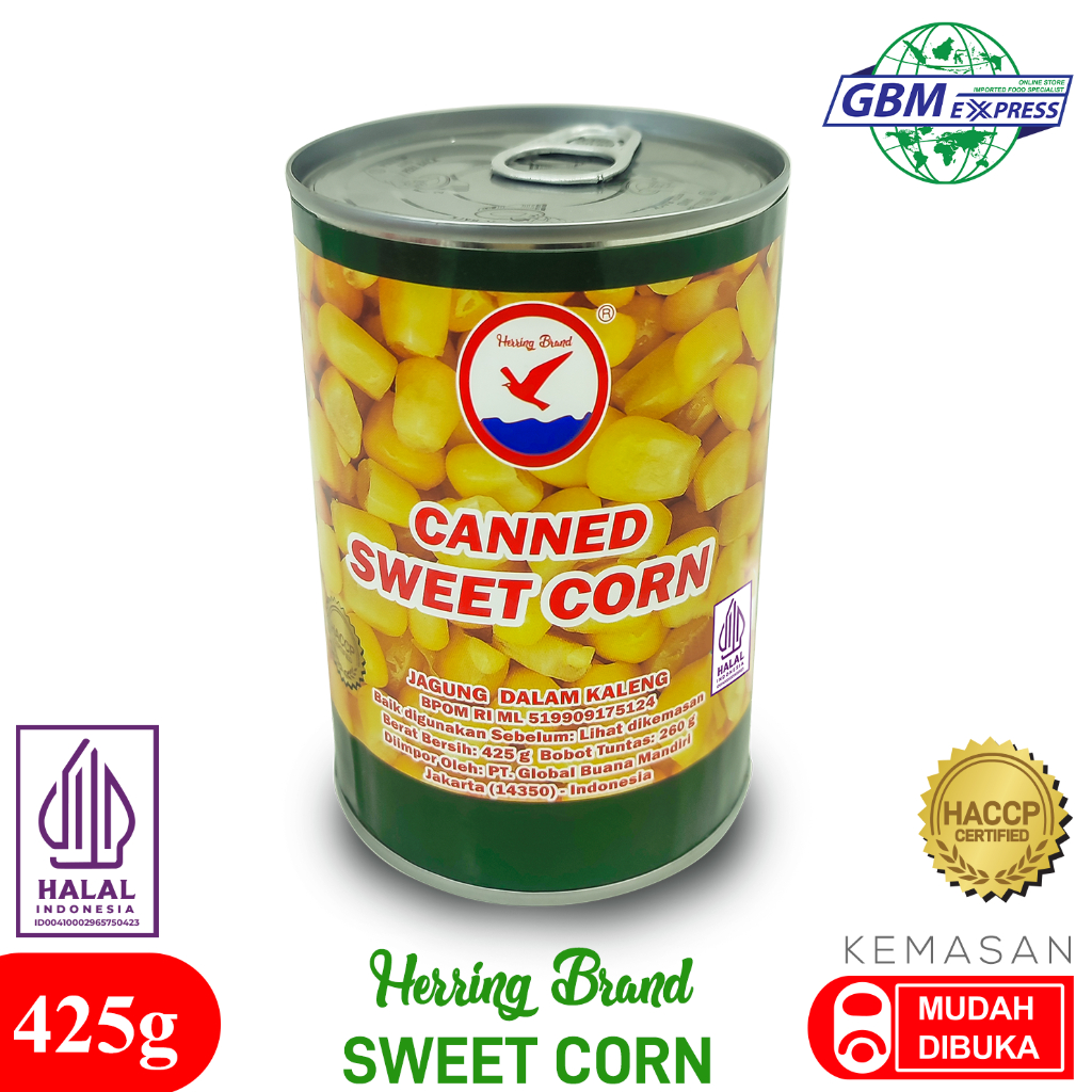 

Herring Brand Canned Sweet Corn 425g