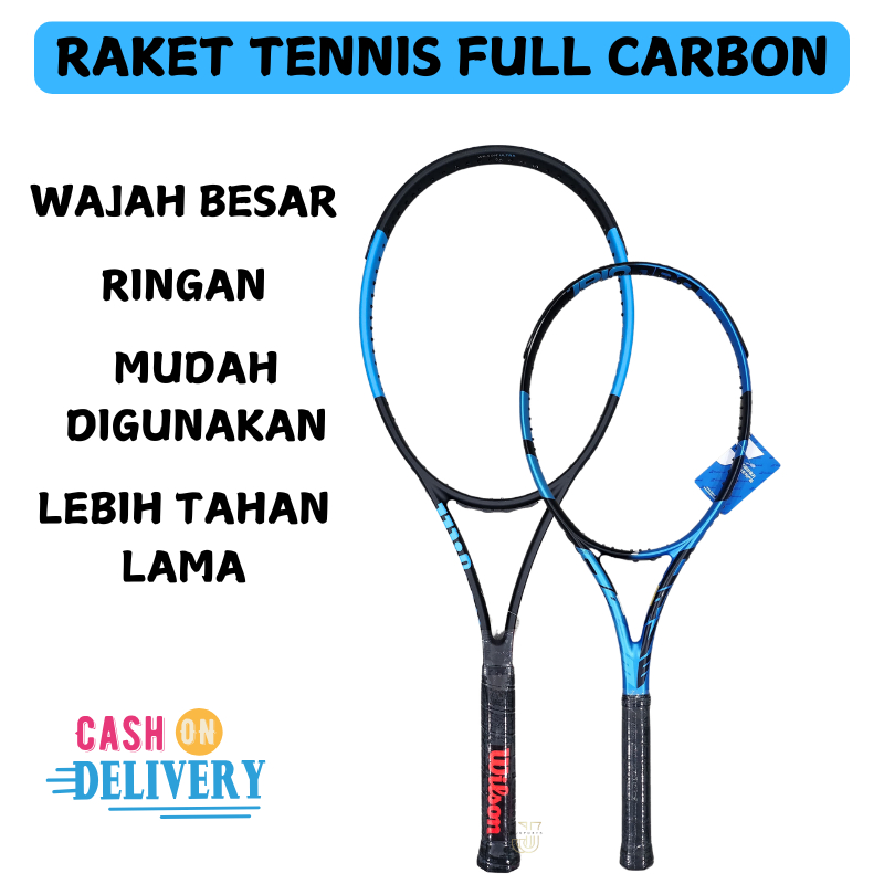 Raket Tenis Kosongan / Raket Tennis Lapangan Bonus Tas