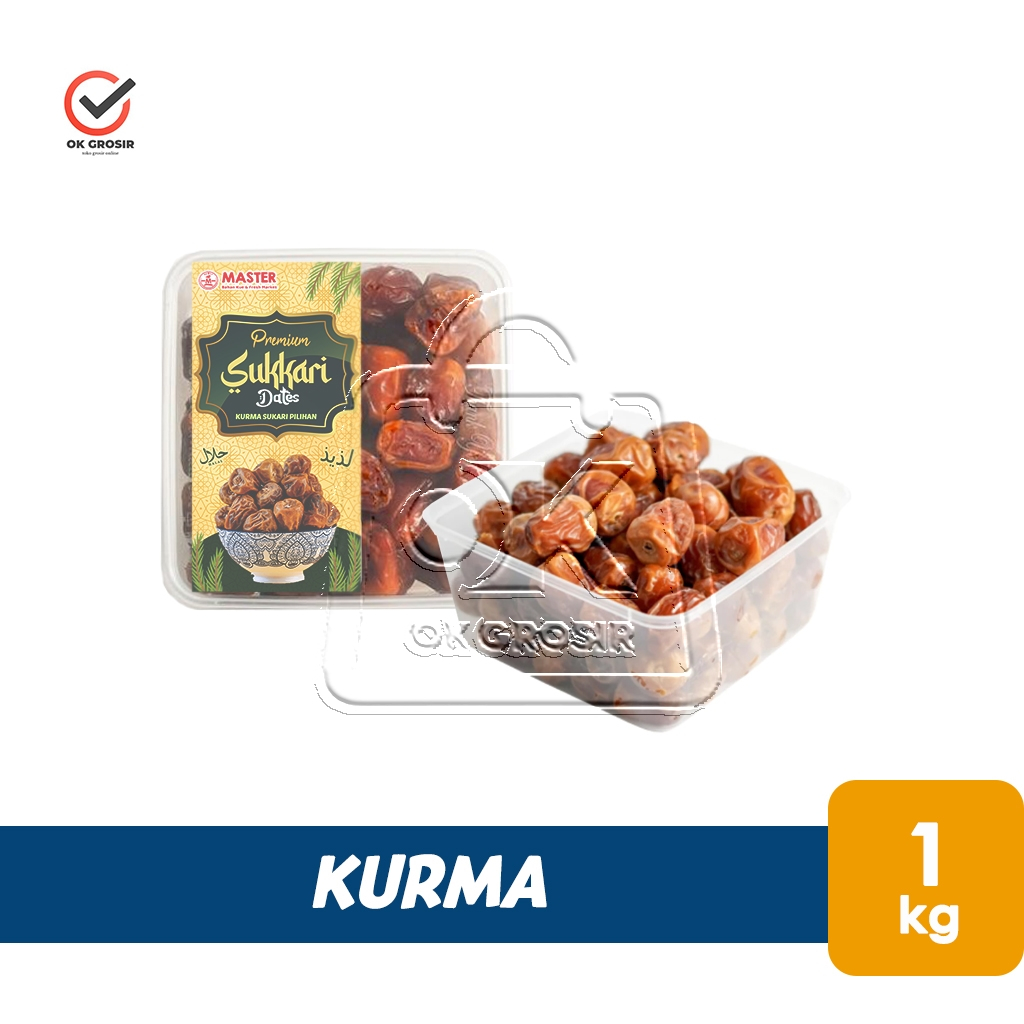 

Kurma Sukari Premium Sukkari Dates (Thinwall 1kg)