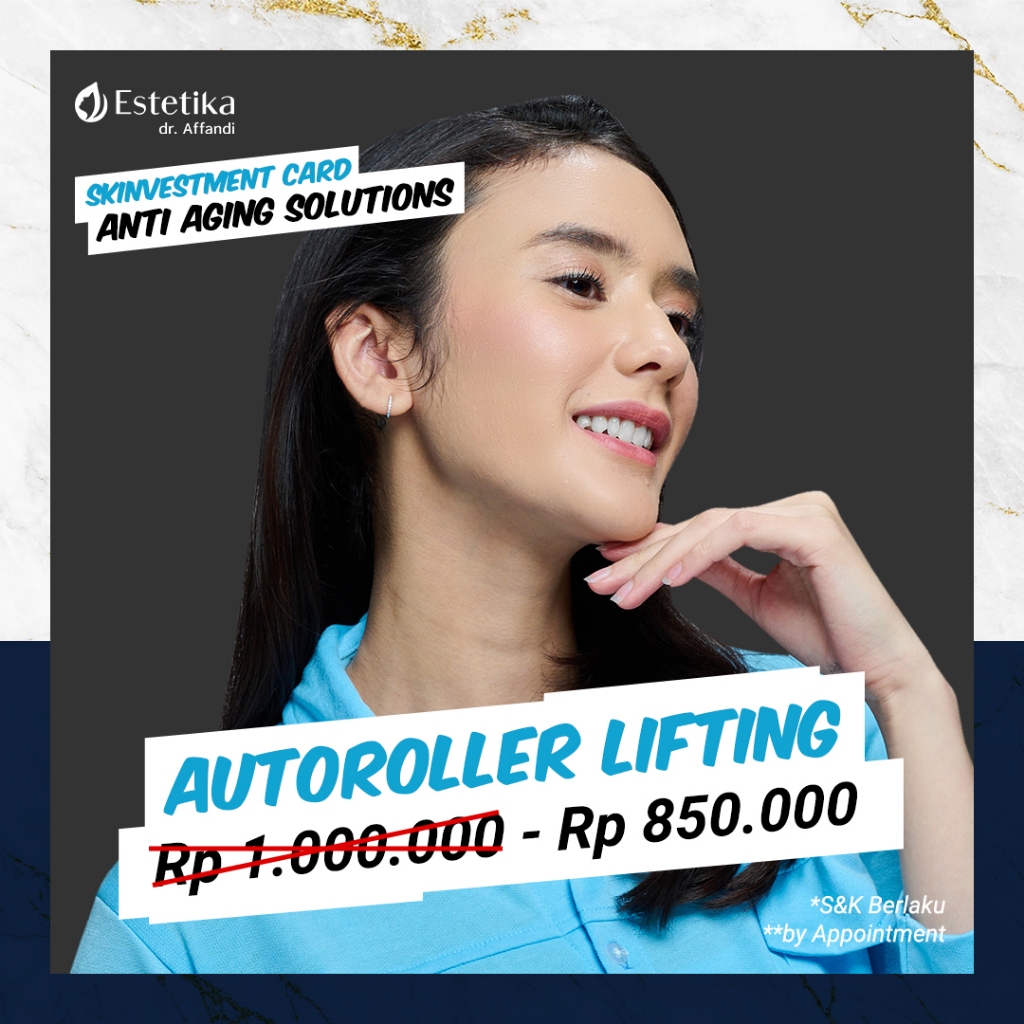 Skinvestment Card Autoroller Lifting- Estetika dr. Affandi