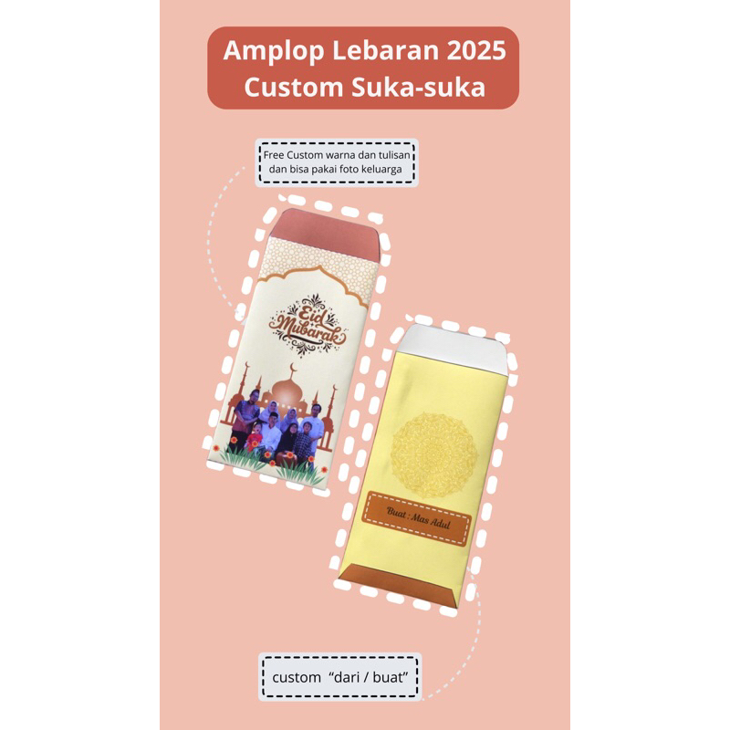 

Amplop Lebaran 2025 (FREECustomFoto)