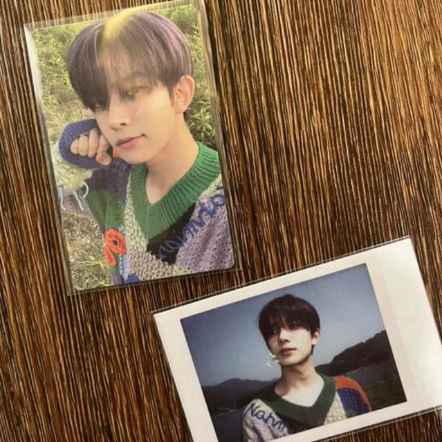 WTS photocard enhypen heeseung sunghoon ni-ki orange blood dark blood