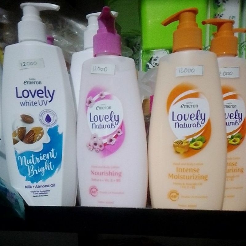 handbody emeron lovely natural 400 ml