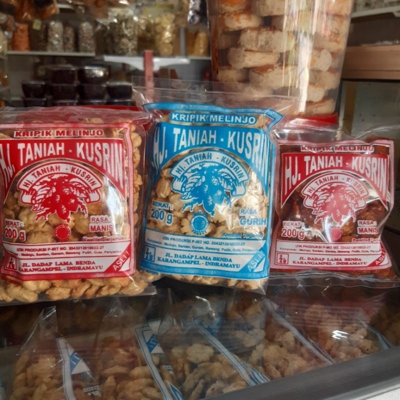 

Emping Melinjo Hj Taniah Kusrin Indramayu 200 Gram