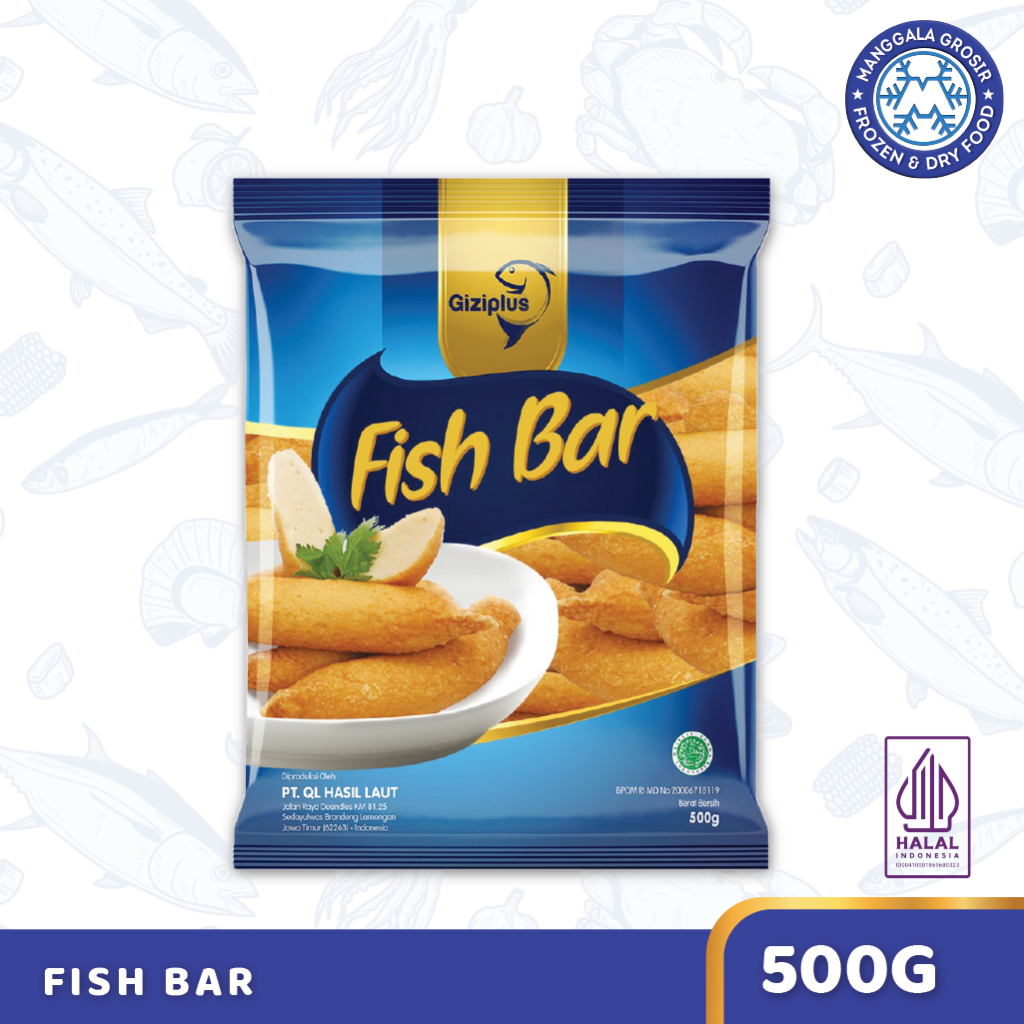 

Giziplus Fish Bar 500gr