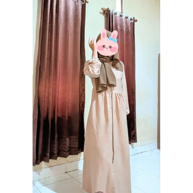 MIDI TUNIK GAMIS REMAJA BY NOICEFASHION | GAMIS LEBARAN