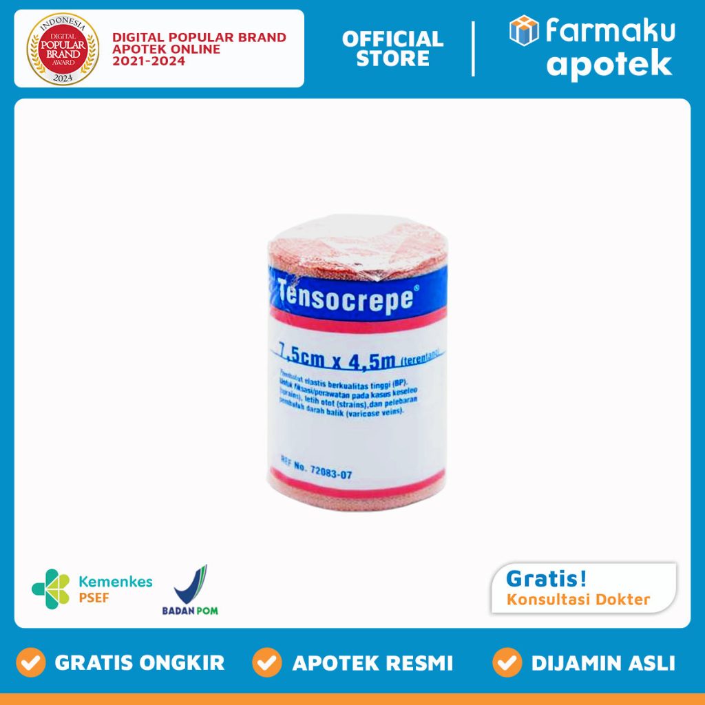 Tensocrepe 3 Inch (7.5 cm x 4.5 m) - TMG