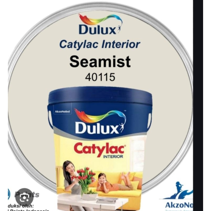 cat catylac interior 25kg 25 kg 40115 seamist cat interior dalam ruangan rumah