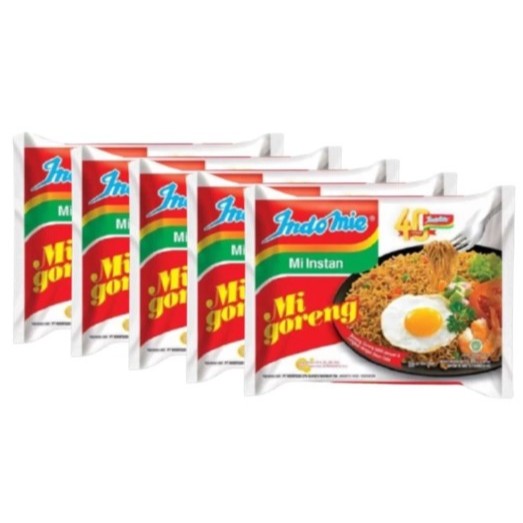 

Indomie Goreng Instan (5 bungkus) – 80 gr