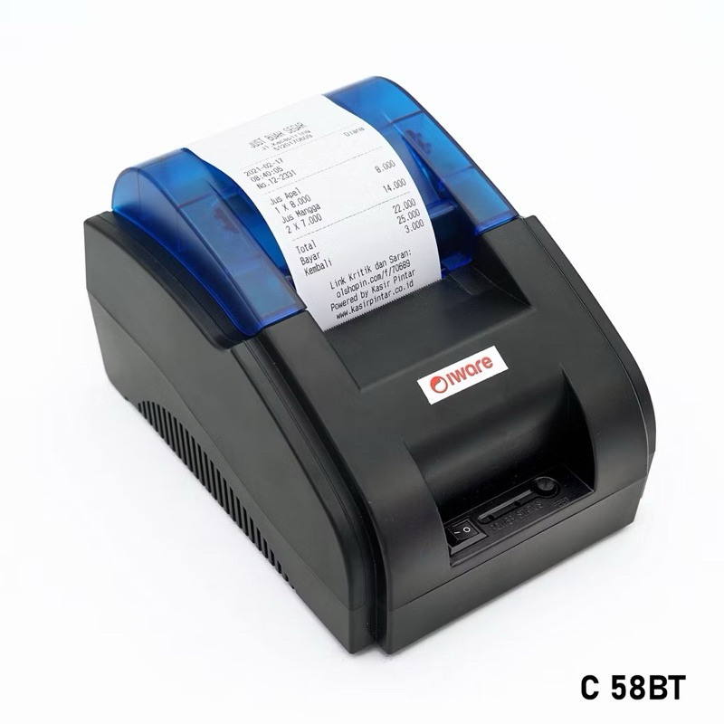printer thermal kasir iware