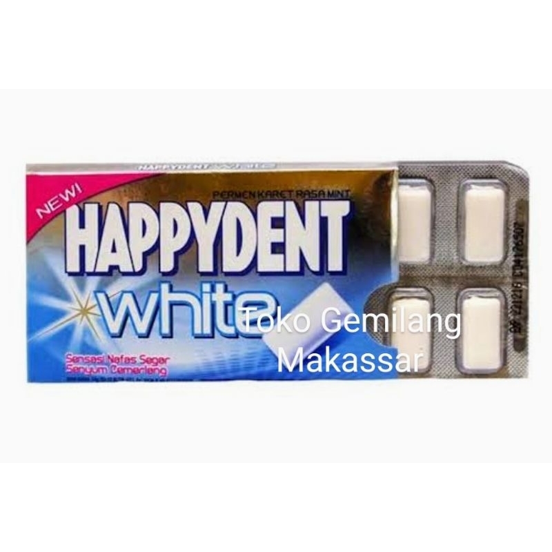 

Happydent Cool White Blister Permen Karet