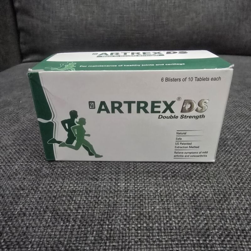 ARTREX DS (  DOUBLE STRENGTH ) 1 Box isi 60 Tablets