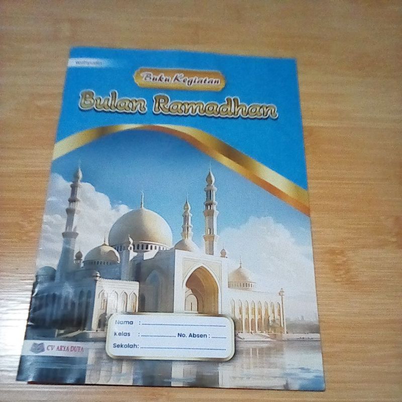 BUKU KEGIATAN RAMADHAN // CV.ARYA DUTA