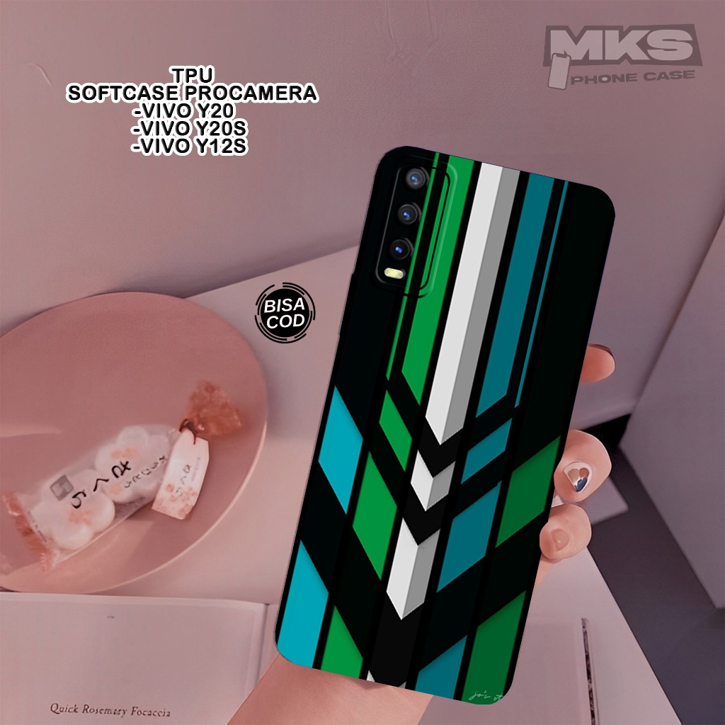 Case VIVO Y20 - Motif ELECTRO - Kesing Handphone - Softcase VIVO Y20 - Kesing HP VIVO