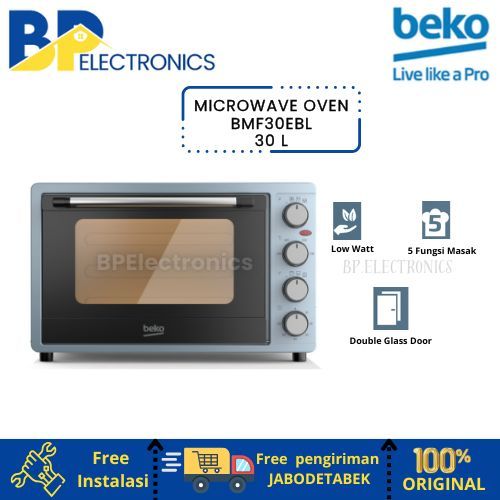 Mini Oven Beko 30L BMF30EBL Light Blue GARANSI RESMI