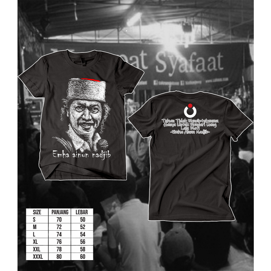 kaos cak nun scrible