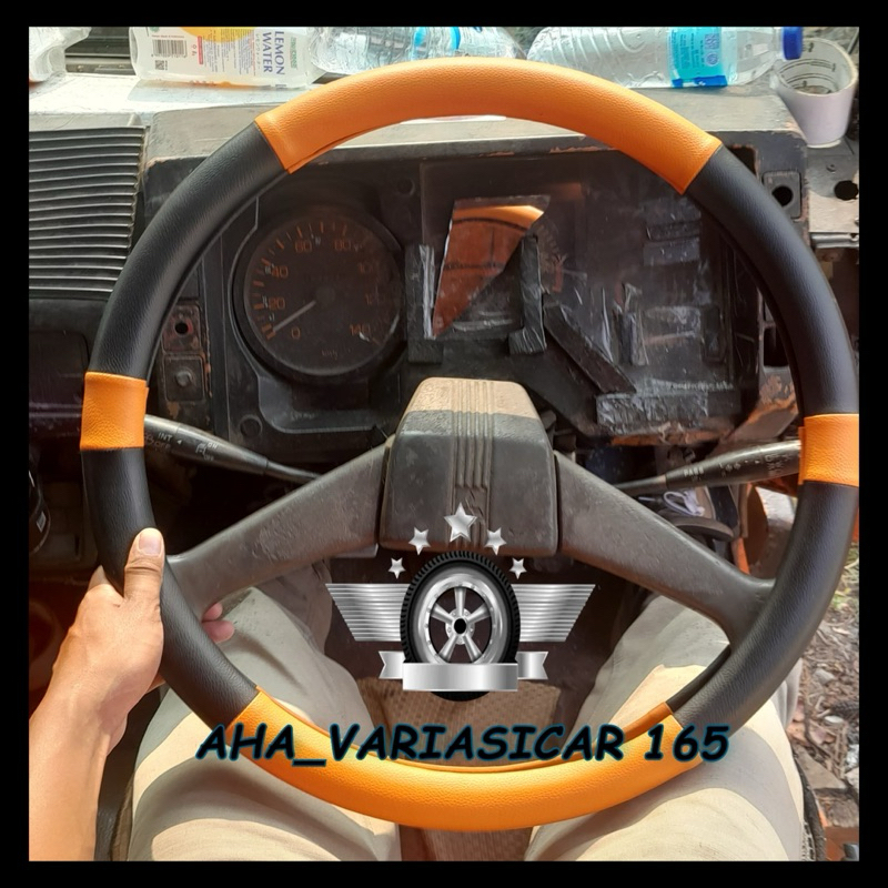 sarung setir mobil fuso lama, hino ranger jadul variasi sabi dan polos premium car