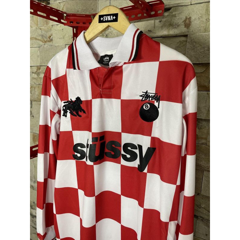 Stussy Jersey Croatia polo Long sleve