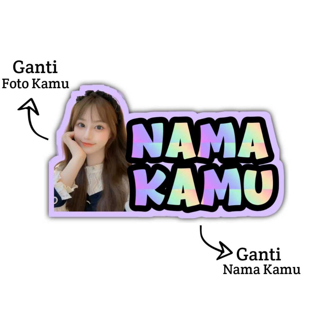 

Stiker Request Bebas Foto dan Nama Kamu