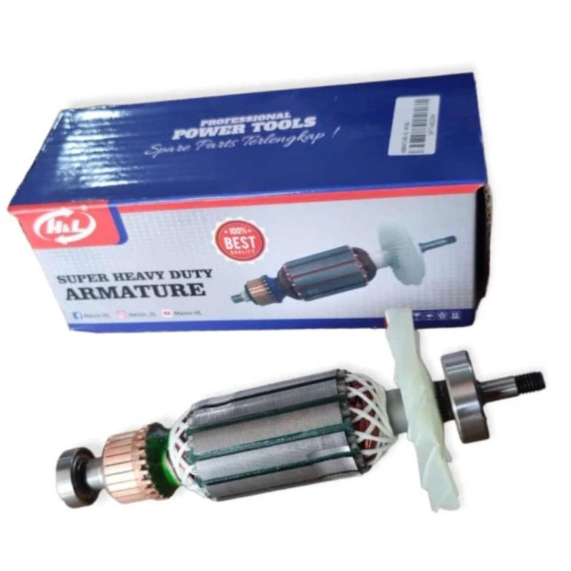 Armatur angker mesin gerinda Ryu RSG100-3 angker RSG100-3