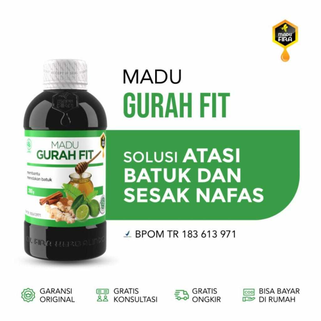 

MADU GURAHFIT 100% Original - Solusi Atasi Batuk Dan Legakan Nafas