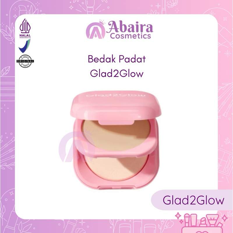 Glad2Glow - Bedak Padat Powder Foundation G2G perfect blurring