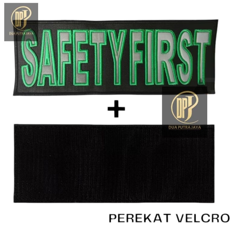 LOGO BORDIR SAFETY FIRST