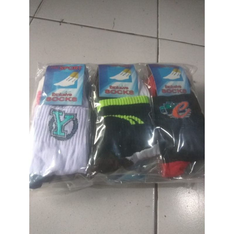 kaos kaki grosir lusinan, sport dewasa ukuran pendek