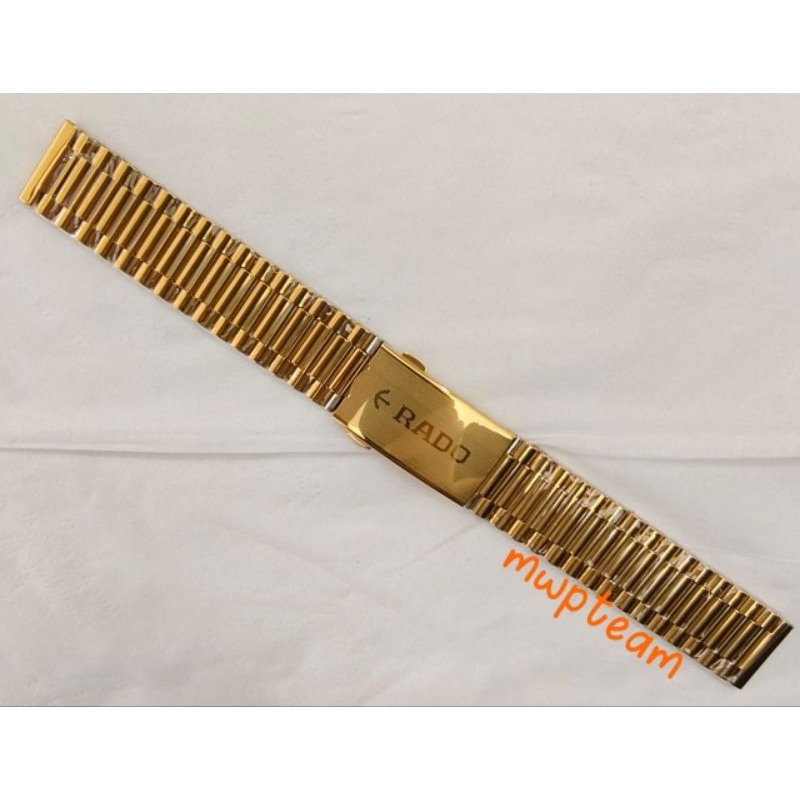 Tali jam Rantai RADO Strap stainless style Gold mido
